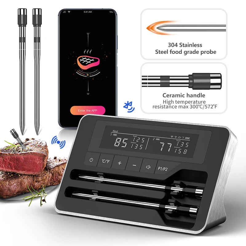 Precision Wireless Meat Thermometer™